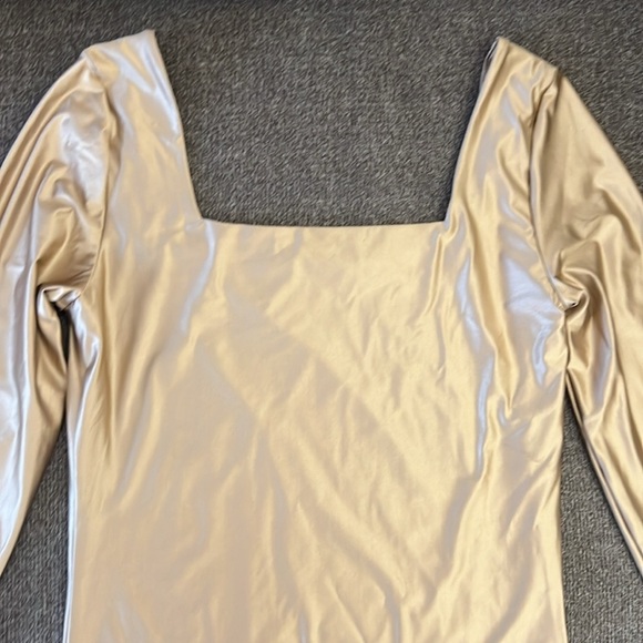 Babaton Contour Squareneck Longsleeve Bodysuit Size M - Picture 5 of 12